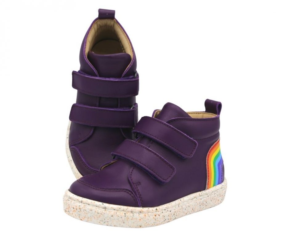 Petasil Benny Hi-Top Girl's Sneakers Purple