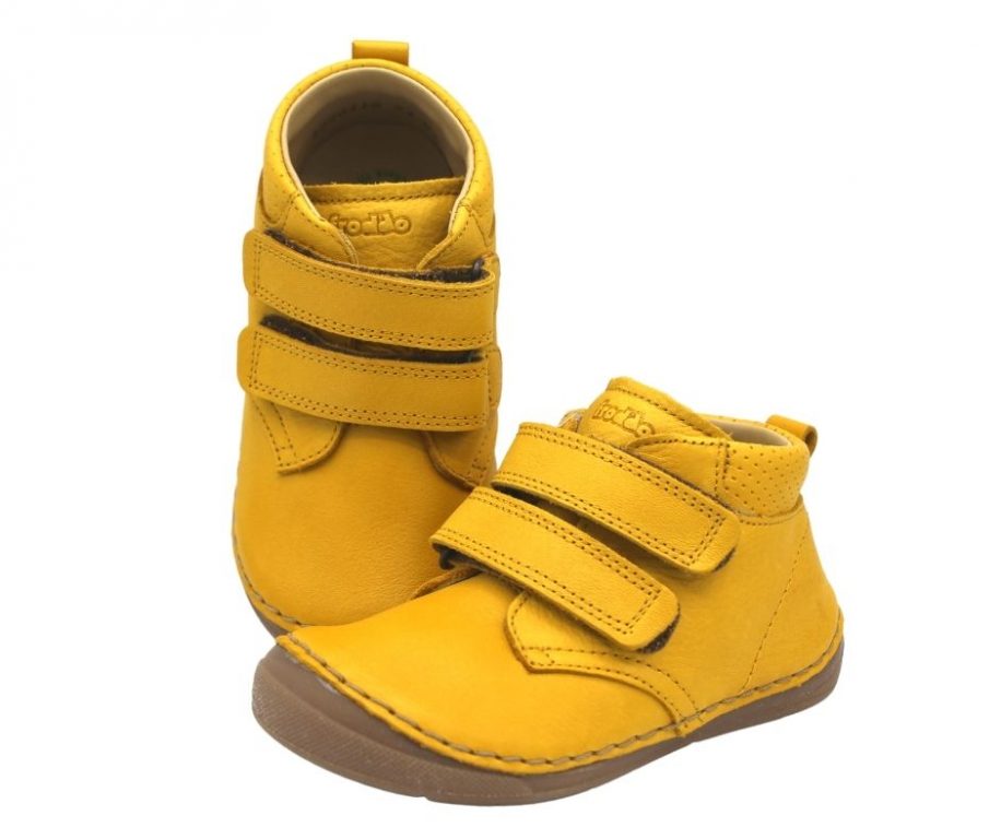 Froddo Paix Toddler Ankle Boots Yellow